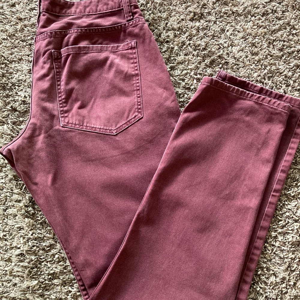 Tony Hawk Red Chino Pants Size 32x32